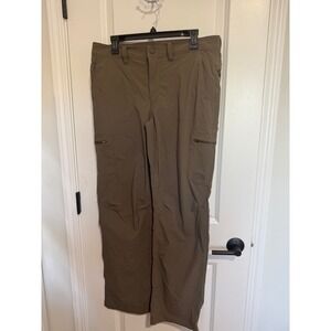 LL Bean Mens Hiking‎ Pants Zip Pockets 34x34 Outdoor Casual